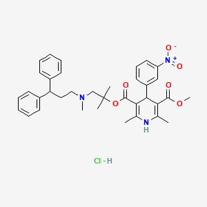 LercanidipineHcl structure, CAS 100427-27-8
