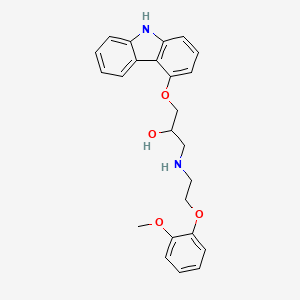 Carvedilol structure, CAS 72956-09-03