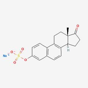 1,3,5(10), 6,8-ESTRAPENTAEN-3-OL-17-ONE SULPHATE, SODIUM SALT structure, CAS 16680-48-1