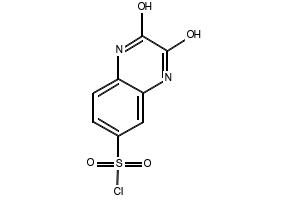 2,3-DIOXO-1,2,3,4-TETRAHYDROQUINOXALINE-6-SULFONYL CHLORIDE structure, CAS 952-10-3