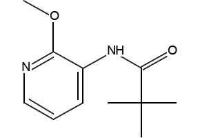 N-(2-Methoxypyridin-3-yl)pivalamide structure, CAS 125867-19-8