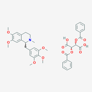 (R)-5'-methoxylaudansu D-(+)-dibenzoyl tartrate structure, CAS 107638-74-4