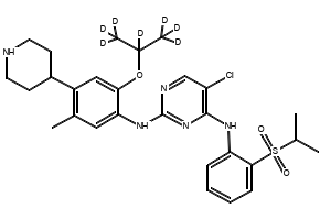 Ceritinib D7 structure, CAS 1632484-77-5