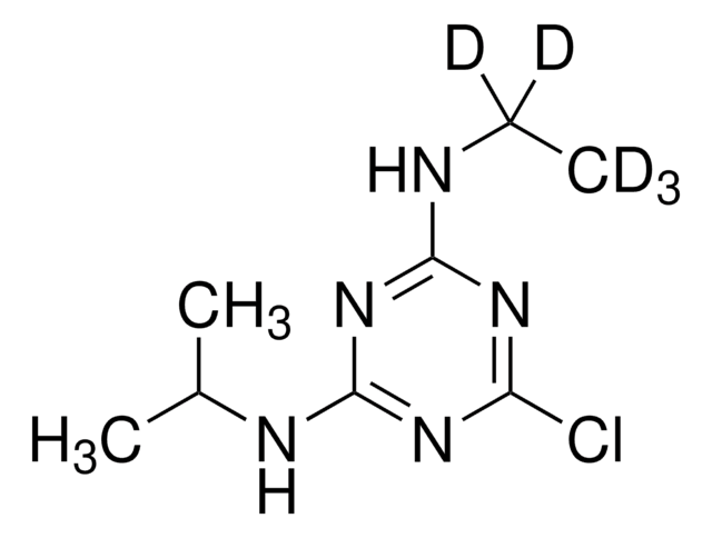 ATRAZINE D5 structure, CAS 163165-75-1