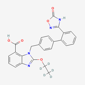 Azilsartan-d5 structure, CAS 1346599-45-8