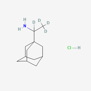 RIMANTADINE-D4 HCL (ETHYL-D4) structure, CAS 350818-67-6