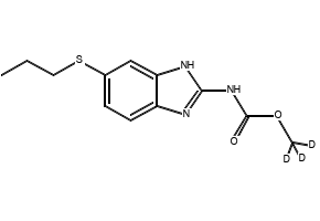 Albendazole-D3 structure, CAS 1353867-92-1