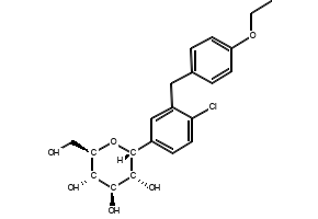 (2R,3R,4R,5S)-3,4,5-tris(benzyloxy)-2-((benzyloxy)methyl)-6-(4-chloro-3-(4-ethoxybenzyl)phenyl)tetrahydro-2H-pyran structure, CAS 2001008-28-2