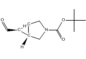 exo-3-Boc-3-azabicyclo[3.1.0]hexane-6-carbaldehyde structure, CAS 419572-19-3
