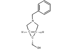exo-3-Benzyl-3-azabicyclo[3.1.0]hexane-6-methanol structure, CAS 134575-07-8