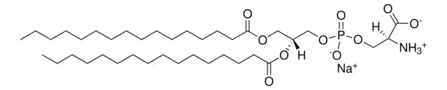 1,2-DIPALMITOYL-SN-GLYCERO-3-PHOSPHO-L-SERINE (MONOSODIUM SALT) structure, CAS 145849-32-7