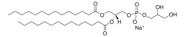 1,2-DiMyristoyl-sn-glycero-3-phospho-rac-(1-glycerol) SodiuM Salt structure, CAS 200880-40-6