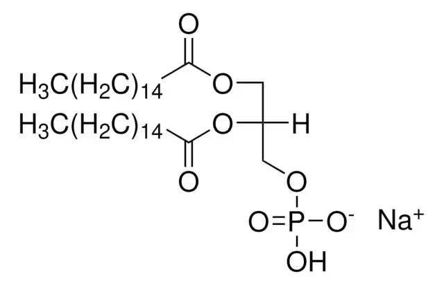 1,2-Distearoyl-sn-glycero-3-phosphoglycerol,sodium salt structure, CAS 4537-78-4