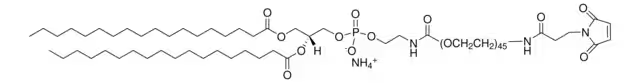 DSPE-PEG-Mal structure, CAS 474922-22-0
