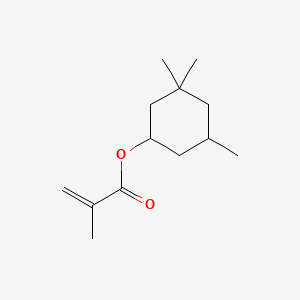3,3,5-TRIMETHYLCYCLOHEXYL METHACRYLATE structure, CAS 7779-31-9