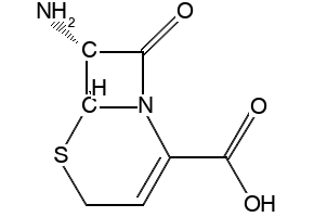 7-AMINO-3-(2-FUROYLTHIOMETHYL)-3-CEPHEM-4-CARBOXYLIC ACID structure, CAS 80370-59-8
