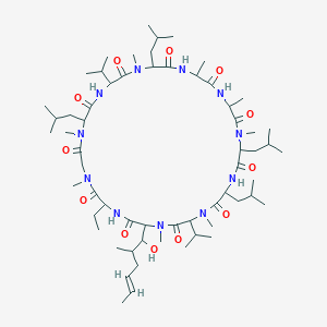 Cyclosporin T structure, CAS 108027-44-7