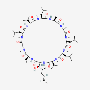 Cyclosporin L structure, CAS 108027-39-0