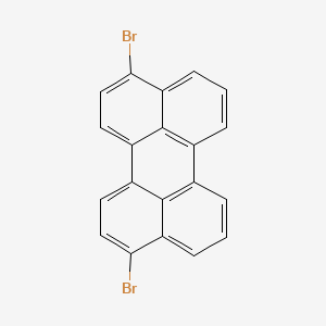 3,10-DibroMoperylene structure, CAS 85514-20-1