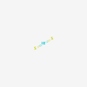 HAFNIUM SULFIDE structure, CAS 18855-94-2