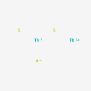TERBIUM SULFIDE structure, CAS 12138-11-3