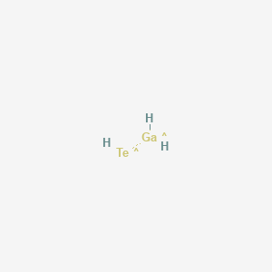 GALLIUM TELLURIDE structure, CAS 12024-14-5