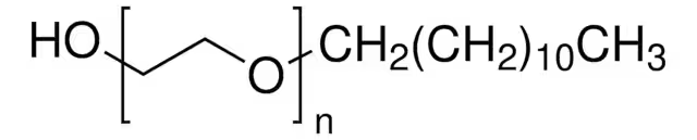 Fatty alcohol polyoxyethylene ether structure, CAS 111-09-3