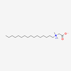 HEXADECYLBETAINE structure, CAS 693-33-4