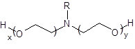 ETHOXYLATED COCOAMINE (LATEX STABILIZER) structure, CAS 61791-14-8