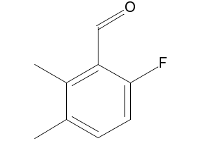 6-fluoro-2,3-dimethylbenzaldehyde structure, CAS 1780780-13-3