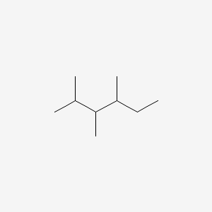 2,3,4-TRIMETHYLHEXANE structure, CAS 921-47-1