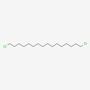 1,16-Dichlorohexadecane structure, CAS 7735-39-9