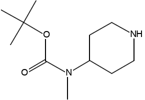 (2R,4S)-(2-Methyl-piperidin-4-yl)-carbamic acid tert-butyl ester structure, CAS 1820574-83-1