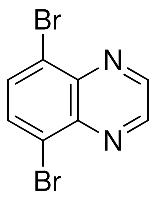 5,8-DibroMoquinoxaline structure, CAS 148231-12-3