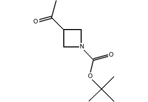 tert-butyl 3-acetylazetidine-1-carboxylate structure, CAS 870089-49-9