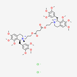 DOXACURIUM CHLORIDE structure, CAS 106819-53-8