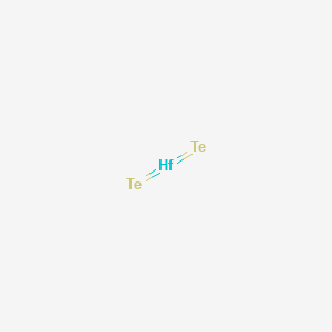 HAFNIUM TELLURIDE structure, CAS 39082-23-0
