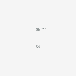 CADMIUM ANTIMONIDE structure, CAS 12050-27-0