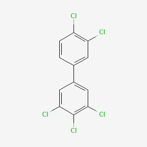 3,3',4,4',5-PENTACHLOROBIPHENYL structure, CAS 57465-28-8