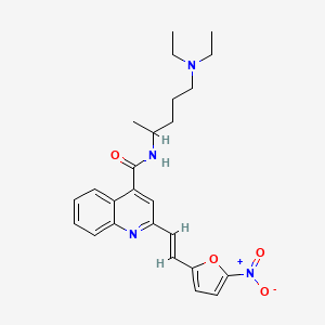 chinifur structure, CAS 70762-66-2