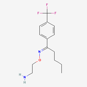 Desmethoxy Fluvoxamine structure, CAS 1217216-82-4
