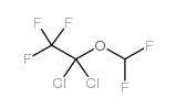 1,1-DICHLORO-2,2,2-TRIFLUOROETHYL DIFLUOROMETHYL ETHER structure, CAS 32778-07-7