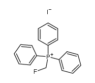 Fluoromethyltriphenylphosphonium iodide structure, CAS 28096-32-4