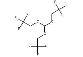 TRIS(2,2,2-TRIFLUOROETHYL)ORTHOFORMATE structure, CAS 58244-27-2
