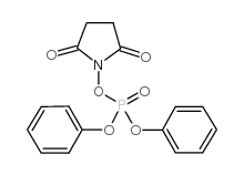 DIPHENYL SUCCINIMIDYL PHOSPHATE structure, CAS 75513-55-2