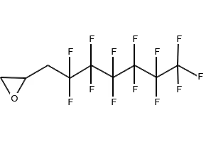 3-PERFLUOROHEXYL-1,2-EPOXYPROPANE structure, CAS 38565-52-5