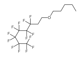 1,1,1,2,2,3,3,4,4,5,5,6,6-Tridecafluoro-8-(pentyloxy)octane structure, CAS 1193009-93-6