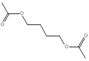 1,4-DIACETOXYBUTANE structure, CAS 628-67-1