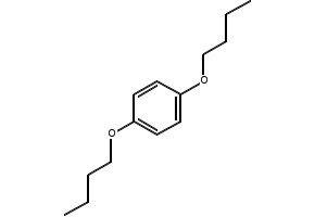1,4-DIBUTOXYBENZENE structure, CAS 104-36-9