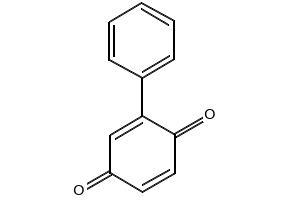 PHENYL-P-BENZOQUINONE structure, CAS 363-03-1